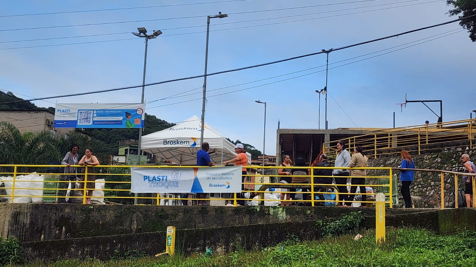 Braskem arrecada 1,3 tonelada de plástico em ação socioambiental