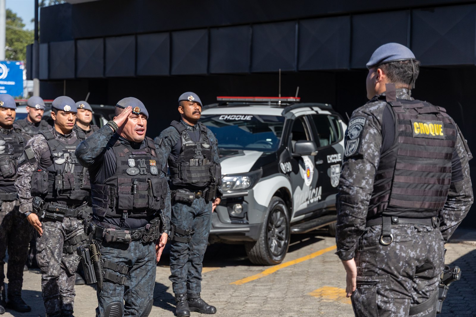 Operação do Batalhão de Choque reforça policiamento na Baixada