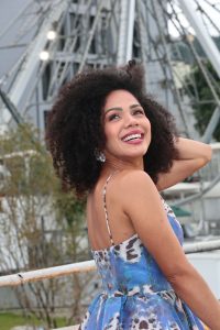 Letícia Caires no Santos Jazz Festival, em Santos